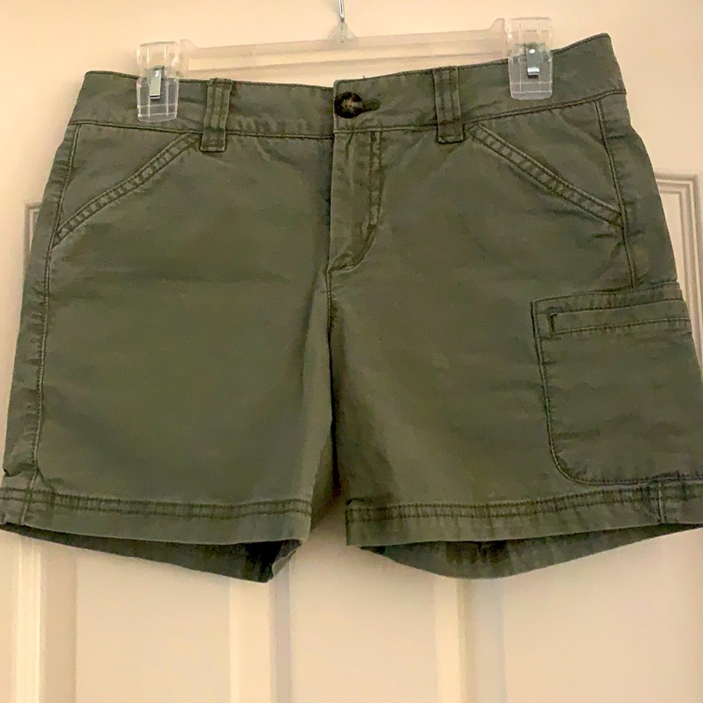 Eddie Bauer ripstop shorts.
